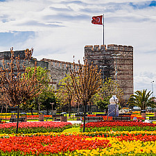 Апрель - фестиваль тюльпанов в Стамбуле