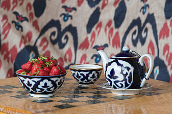 Сезон клубники в Узбекистане