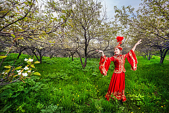 Весеннее цветение в Узбекистане. Апрель