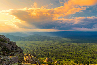 Яркая осень на Урале